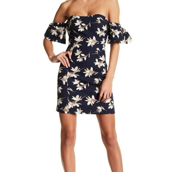 J by J.O.A. Dresses & Skirts - J by J.O.A. Off shoulder sun dress